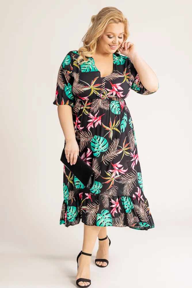 Polski Sukienka AMOROSA Wzór 8