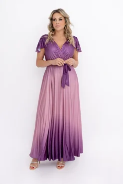 Polski Sukienka brokatowa JULIETTA Wzór 7