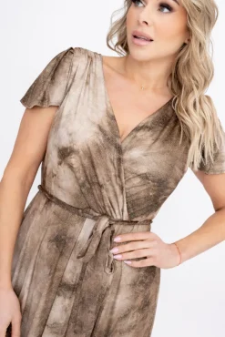 Polski Sukienka brokatowa JULIETTA Wzór 3