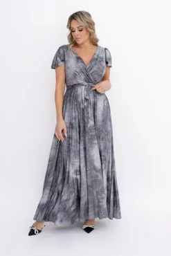 Polski Sukienka brokatowa JULIETTA Wzór 1