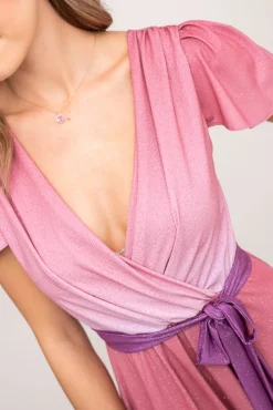 Polski Sukienka brokatowa VERVENO Wzór 3