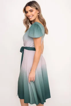 Polski Sukienka brokatowa VERVENO Wzór 5