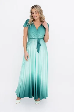 Polski Sukienka błyszcząca VAYANA Wzór 1