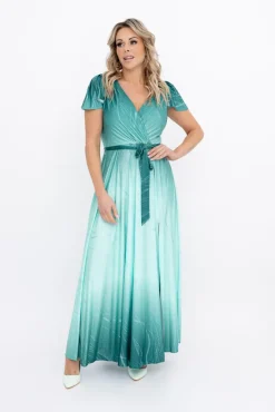 Polski Sukienka błyszcząca VAYANA Wzór 2