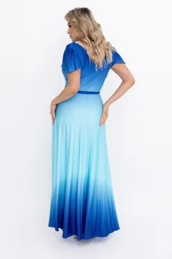 Polski Sukienka błyszcząca VAYANA Wzór 6