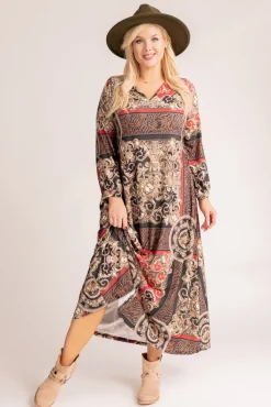 Polski Sukienka ENGLI Wzór 2