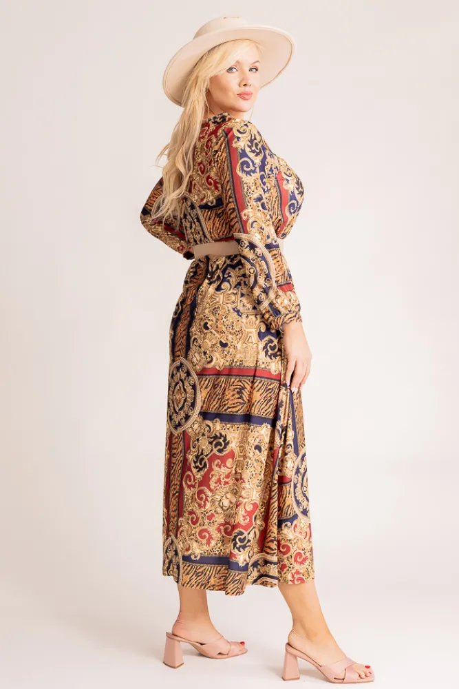 Polski Sukienka ENGLI Wzór 1