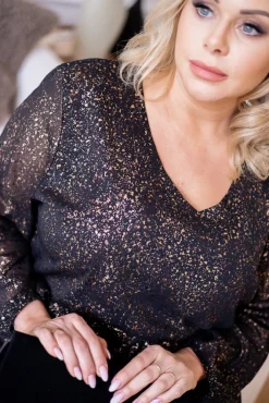 Polski Sukienka HEXIL asymetryczna Wzór 2