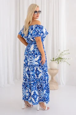 Włoski Sukienka hiszpanka DERMENA Wzór 14