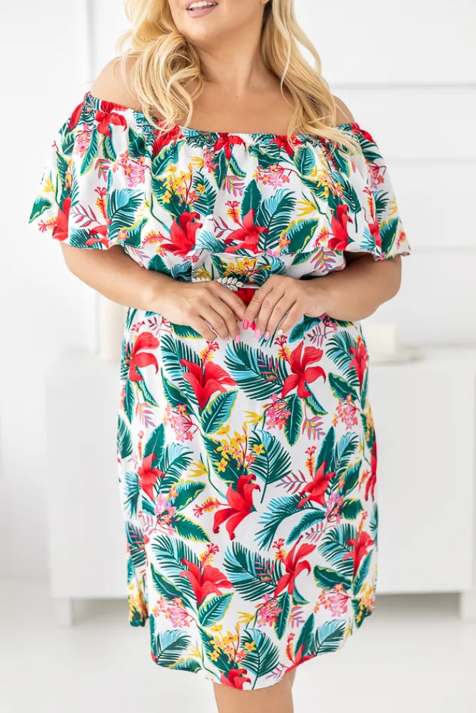 Polski Sukienka hiszpanka JUNTI Wzór 3