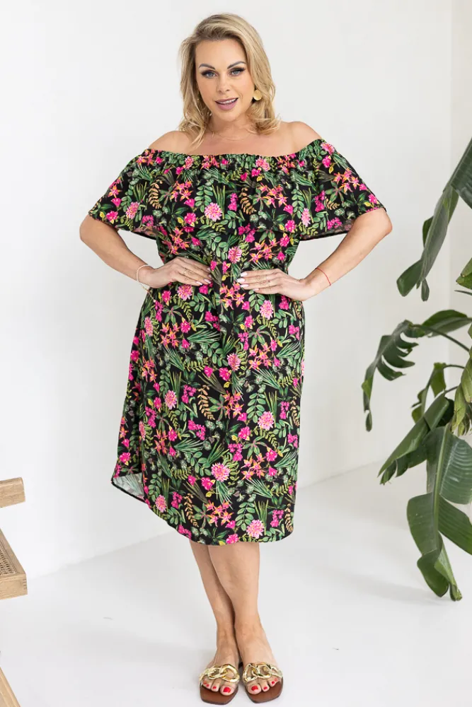 Polski Sukienka hiszpanka JUNTI Wzór 6