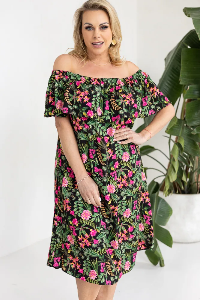 Polski Sukienka hiszpanka JUNTI Wzór 6