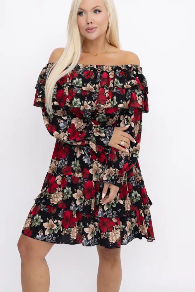 Włoski Sukienka hiszpanka SUMARI Wzór 4