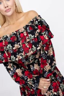 Włoski Sukienka hiszpanka SUMARI Wzór 4