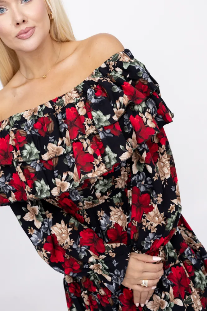 Włoski Sukienka hiszpanka SUMARI Wzór 4