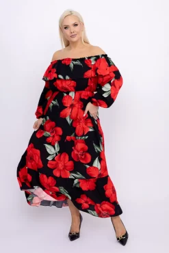 Włoski Sukienka hiszpanka VERTENI Wzór 4