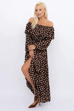 Włoski Sukienka hiszpanka VERTENI Wzór 8