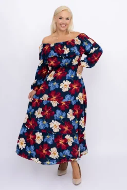 Włoski Sukienka hiszpanka VERTENI Wzór 12