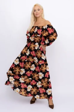 Włoski Sukienka hiszpanka VERTENI Wzór 7