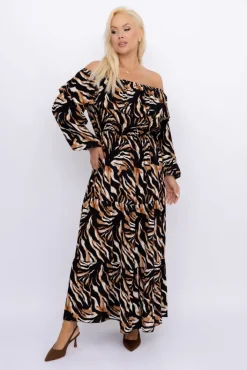 Włoski Sukienka hiszpanka VERTENI Wzór 9