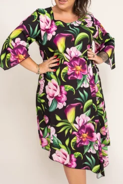 Polski Sukienka KALIA wzór 1