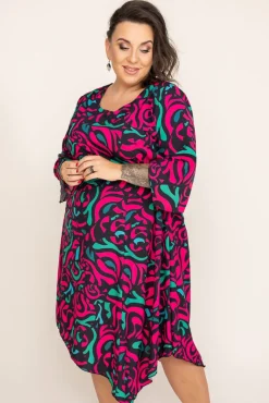 Polski Sukienka KALIA wzór 6