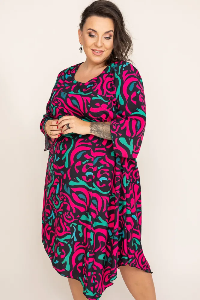 Polski Sukienka KALIA wzór 6