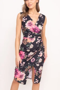 Włoski Sukienka kopertowa KENTI Wzór 1