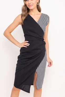 Włoski Sukienka kopertowa KENTI Wzór 2