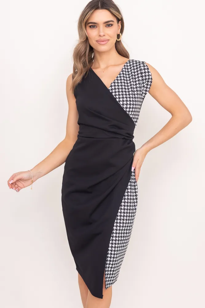 Włoski Sukienka kopertowa KENTI Wzór 2