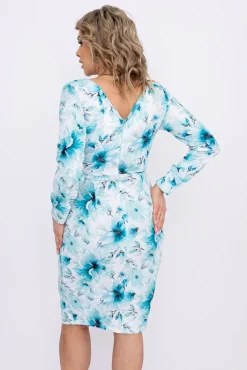 Włoski Sukienka kopertowa RAFAELA Wzór 11