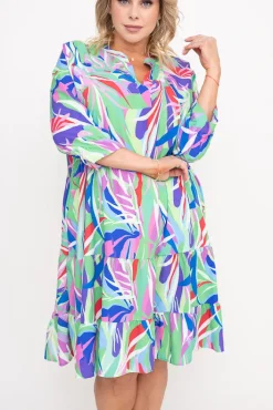 Polski Sukienka KORTIGO Wzór 10