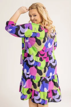 Polski Sukienka KORTIGO Wzór 5