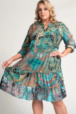 Polski Sukienka KORTIGO Wzór 1