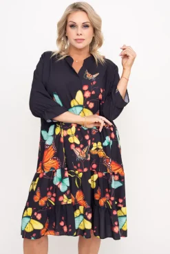 Polski Sukienka KORTIGO Wzór 14