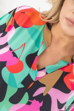 Polski Sukienka KORTIGO Wzór 9