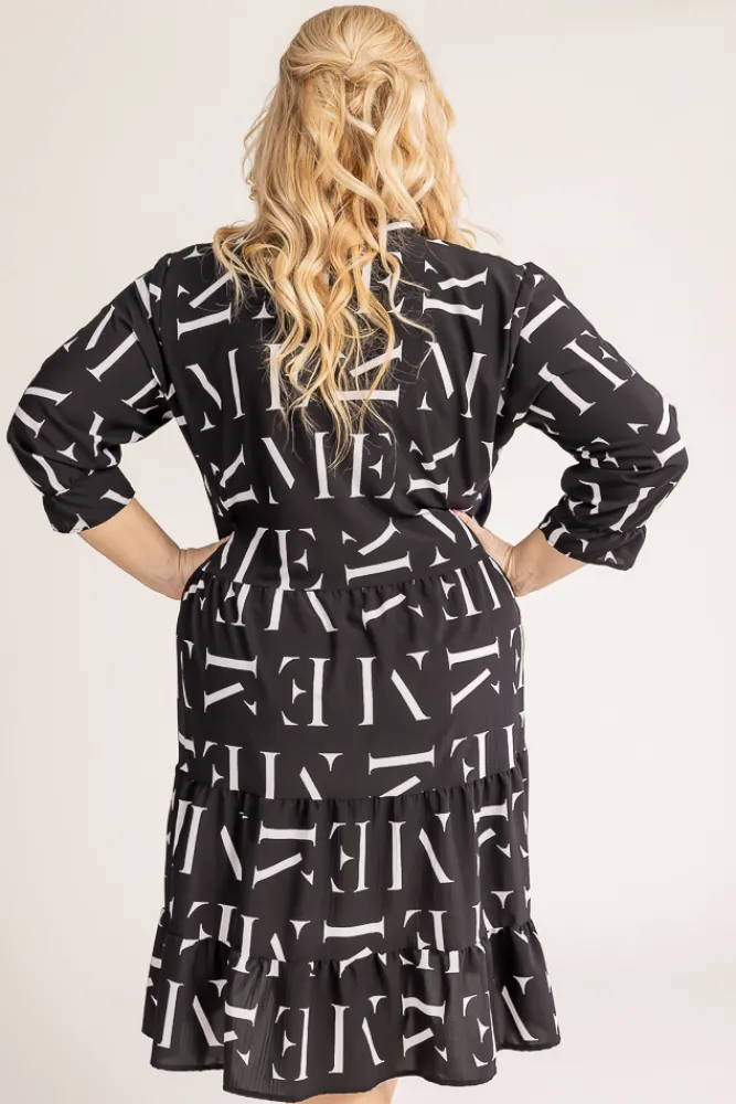 Polski Sukienka KORTIGO Wzór 4