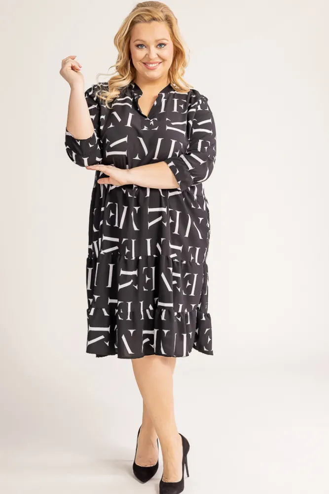 Polski Sukienka KORTIGO Wzór 4