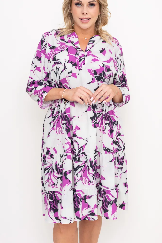 Polski Sukienka KORTIGO Wzór 12