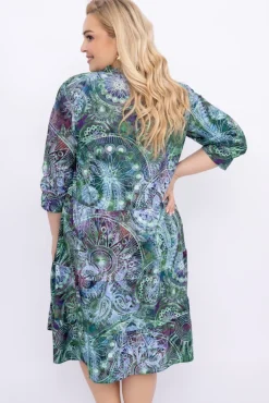 Polski Sukienka KORTIGO Wzór 18