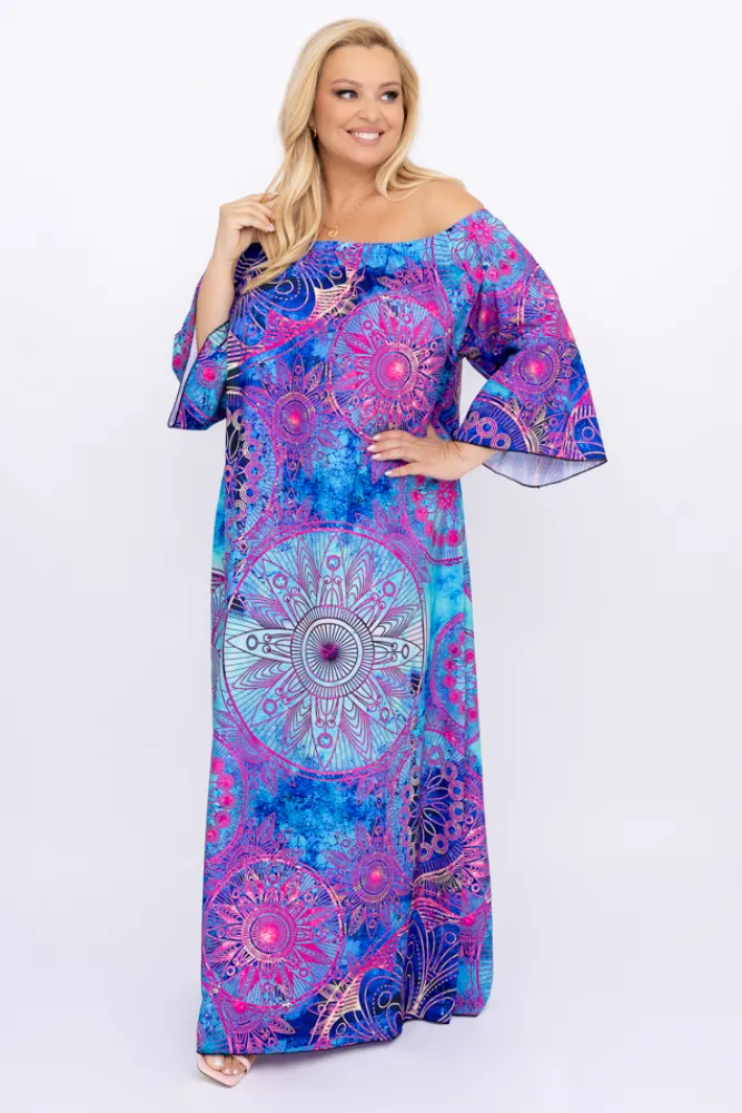 Polski Sukienka maxi AMALTE Wzór 2