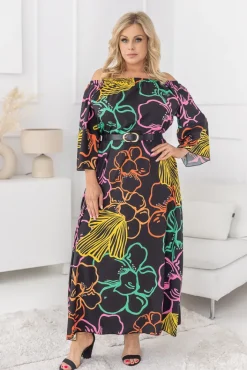 Polski Sukienka maxi AMALTE Wzór 7