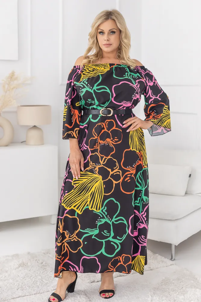 Polski Sukienka maxi AMALTE Wzór 7