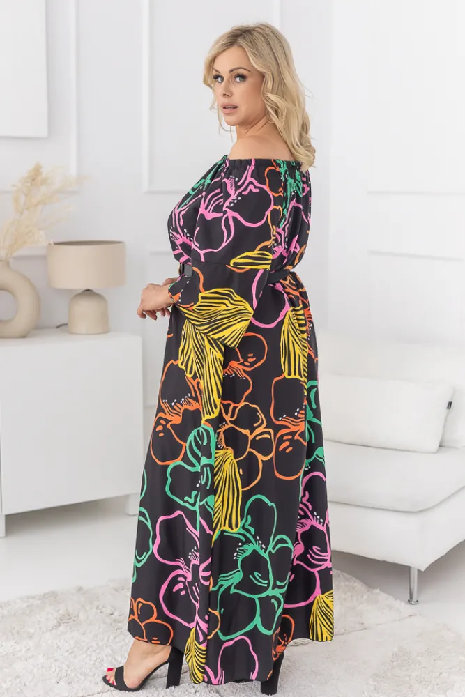 Polski Sukienka maxi AMALTE Wzór 7