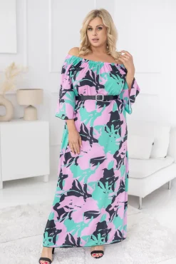 Polski Sukienka maxi AMALTE Wzór 8