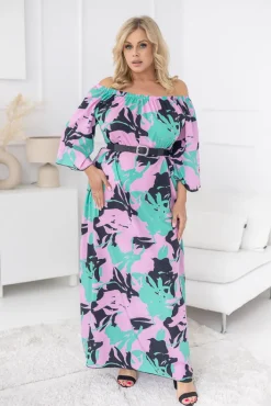 Polski Sukienka maxi AMALTE Wzór 8