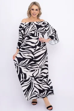 Polski Sukienka maxi AMALTE Wzór 12