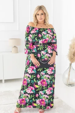 Polski Sukienka maxi AMALTE Wzór 6