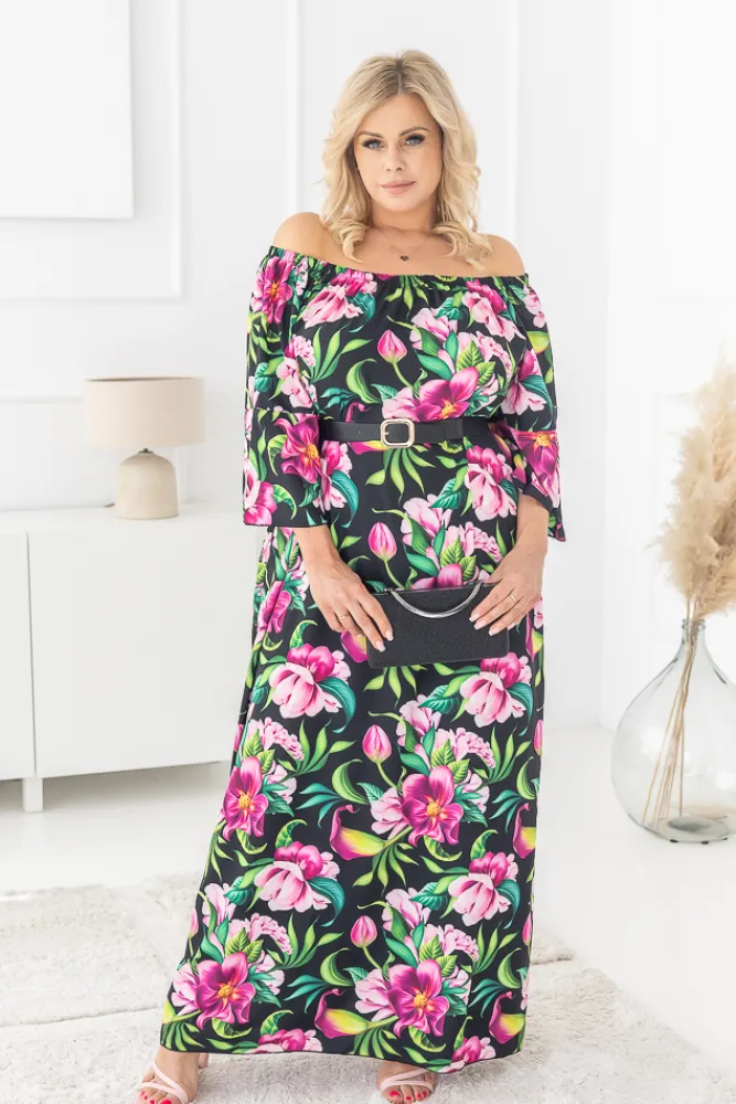 Polski Sukienka maxi AMALTE Wzór 6