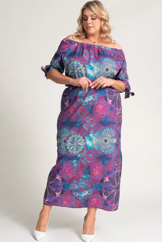 Polski Sukienka maxi NOBIO Wzór 4